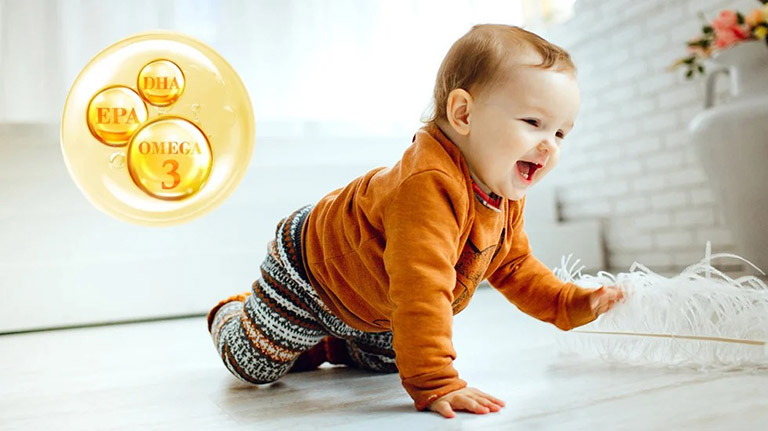 bổ sung Omega-3 cho trẻ chậm nói