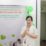 TS. Đinh Thanh Tuyến chia sẻ tại Chương trình Chào mừng quốc tế thiếu nhi 1/6