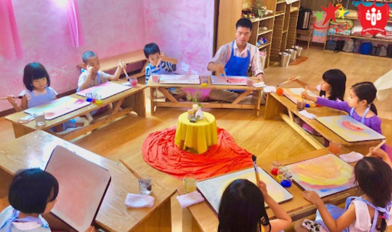 Phương pháp giáo dục Steiner tập trong phát triển khía cạnh trí tuệ, nghệ thuật và thực hành